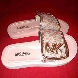 New Girls Michael Kors Slides sz11